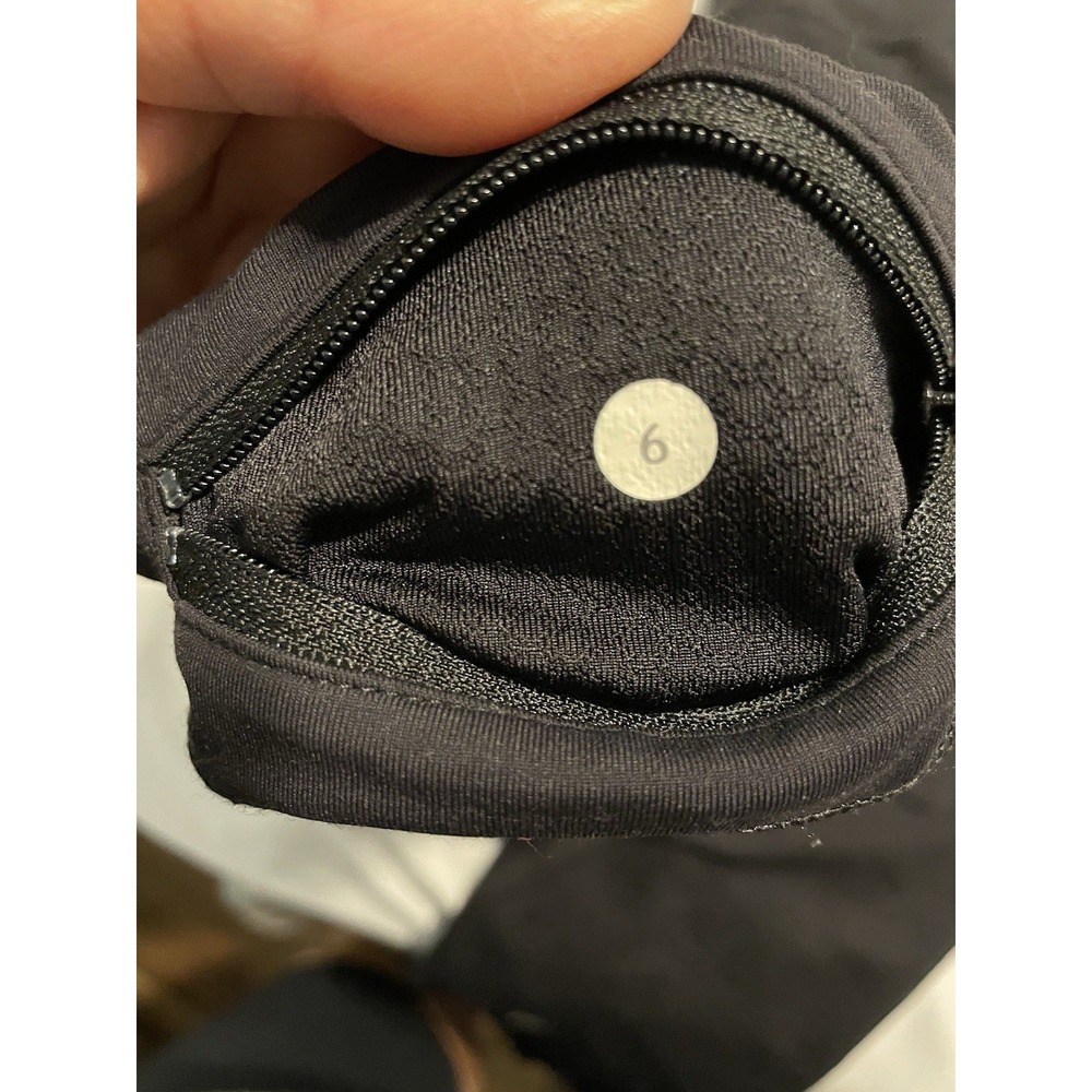 Lululemon 2 Pair Run Inspire Crop II Women's Size 6 Leggings Black - Picture 3 of 12